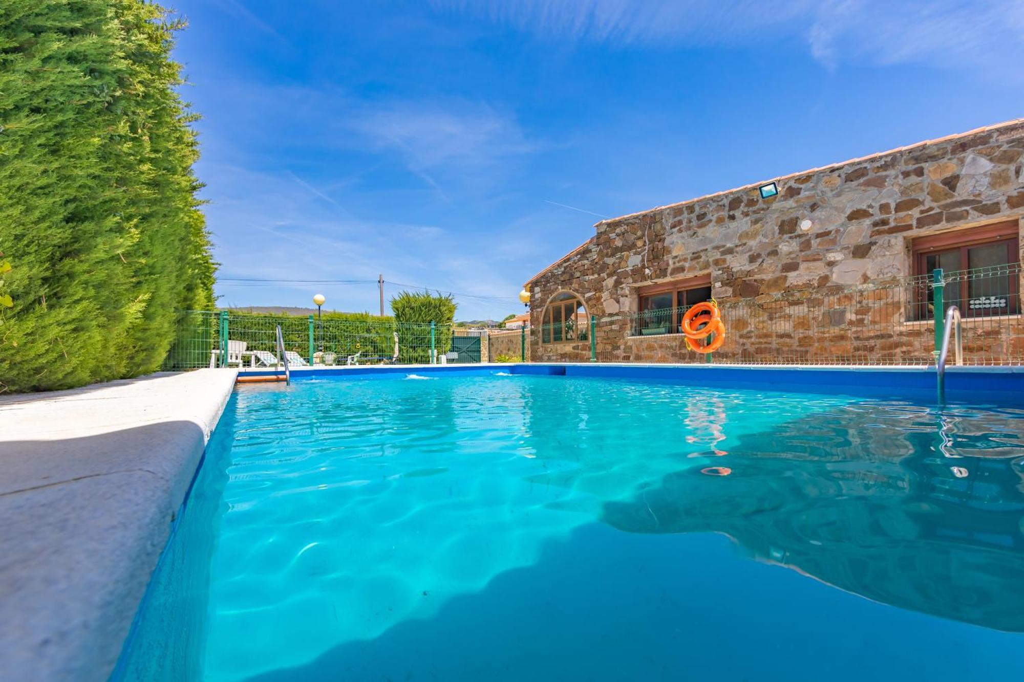 Chalet Con Piscina Privada En Bolonia Tarifa Exterior foto